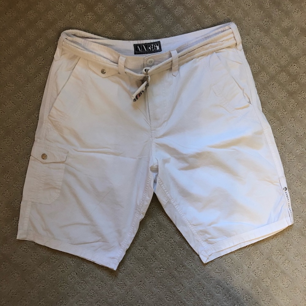 ⚪️ Armani Exchange AX 100% Cotton Shorts w/ Belt